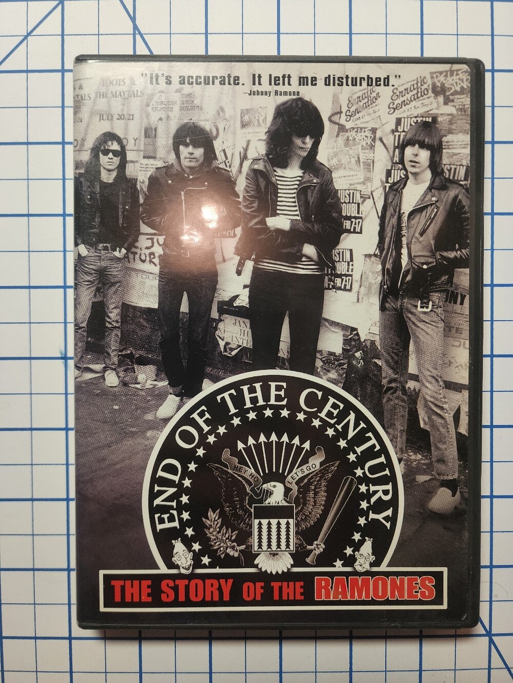 2/25$ The Story of The Ramones DVD — Black & White